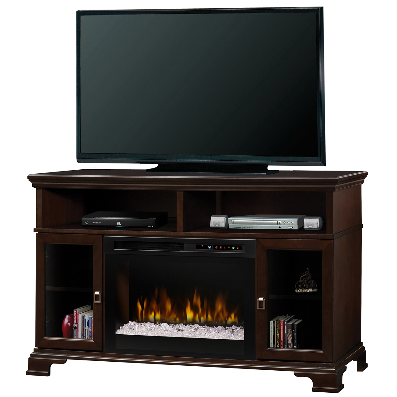 TV cabinet fireplace