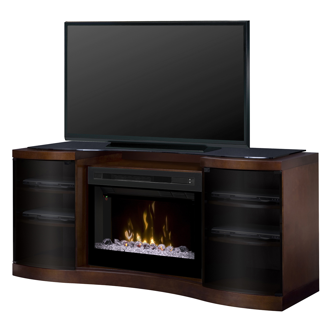 TV cabinet fireplace