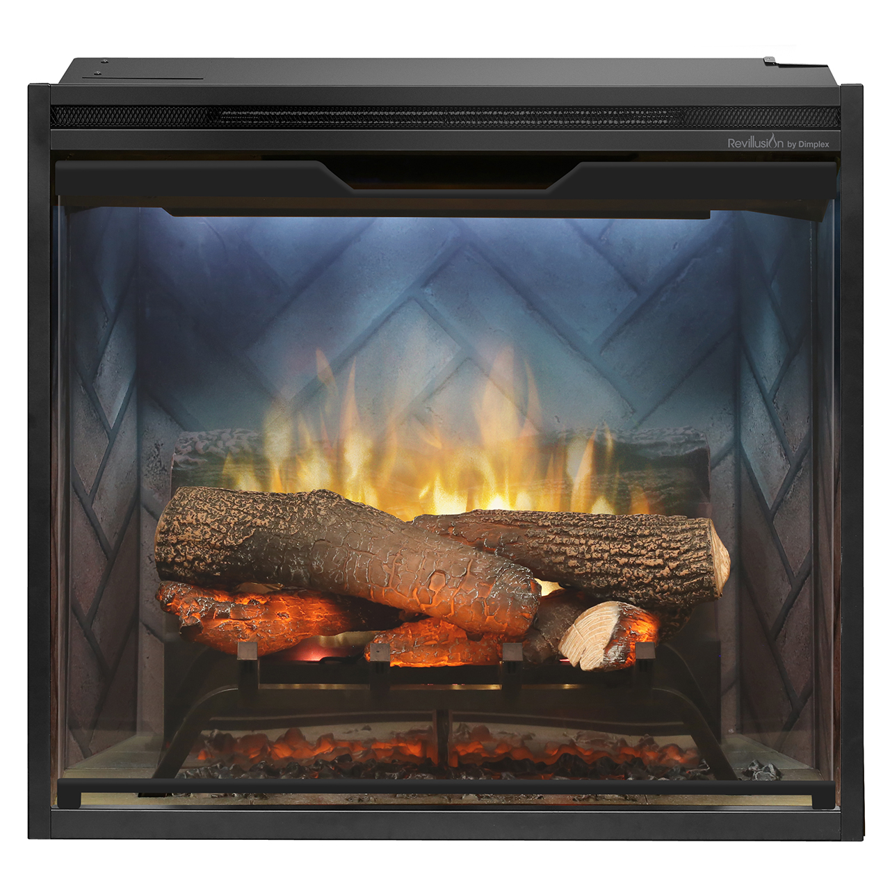 Embedded stove core fireplace